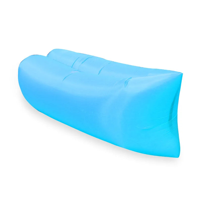 Portable Inflatable Air Sofa Lazy Lounger with Bag, Air Mattress Chair for Camping Music Festival Outdoor Use
